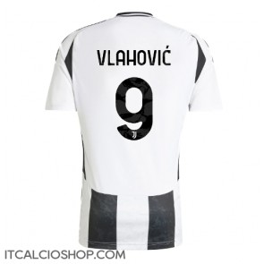 Juventus Dusan Vlahovic #9 Prima Maglia 2024-25 Manica Corta